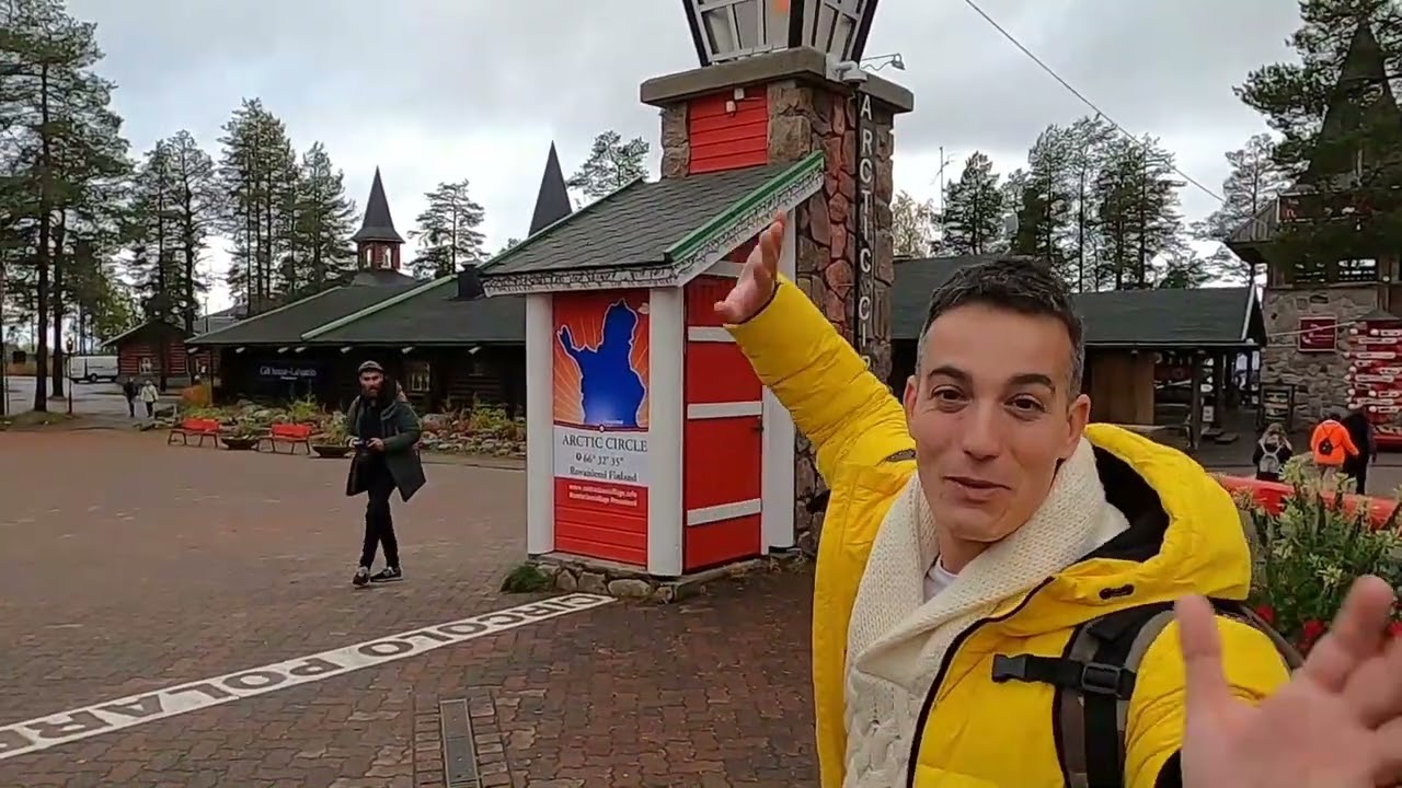 SANTA CLAUS VILLAGE Visitamos la Casa de Papa Noel  Navidad en Finlandia 🎅🎄