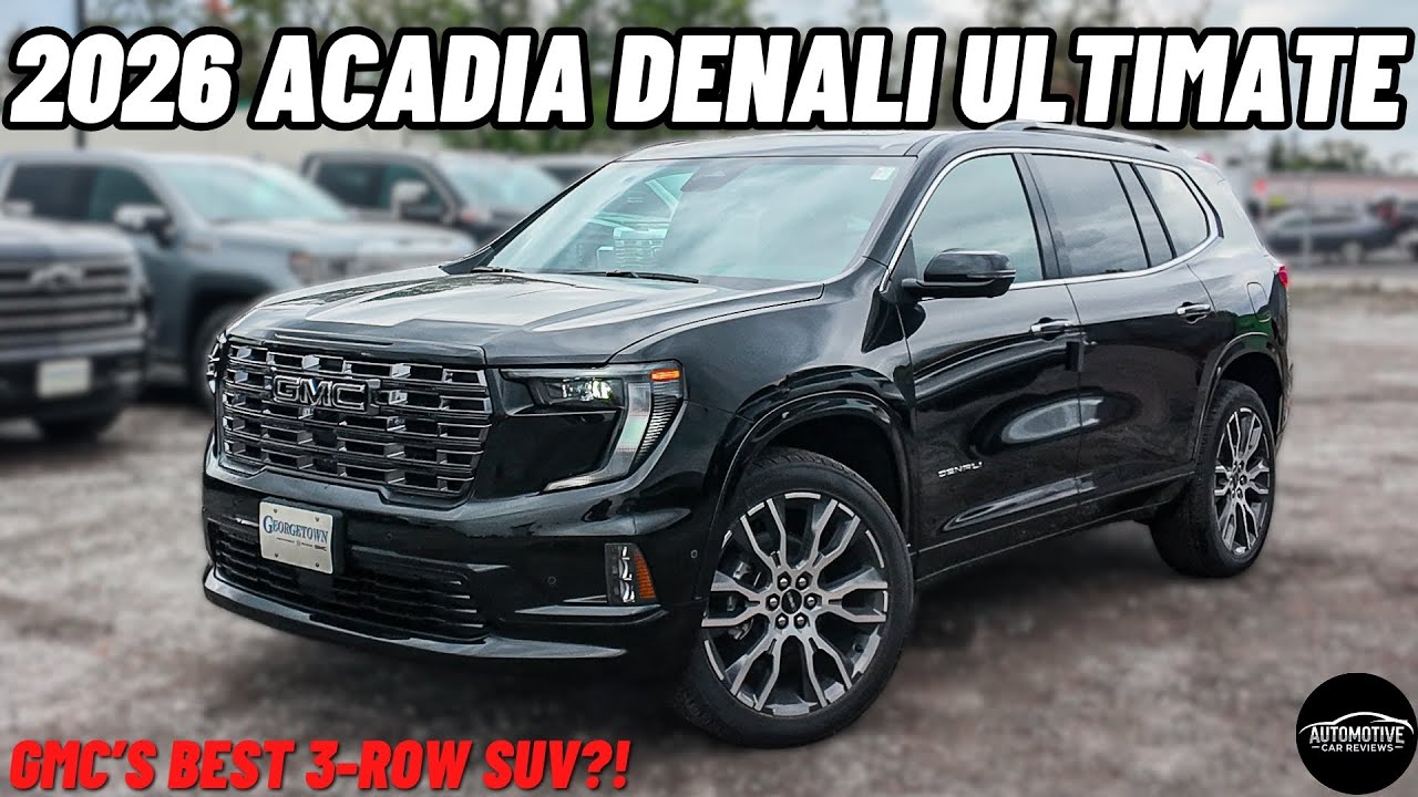 2026 GMC ACADIA DENALI ULTIMATEI! | *Full Walkaround Review* | GMC's BEST 3-Row SUV?!