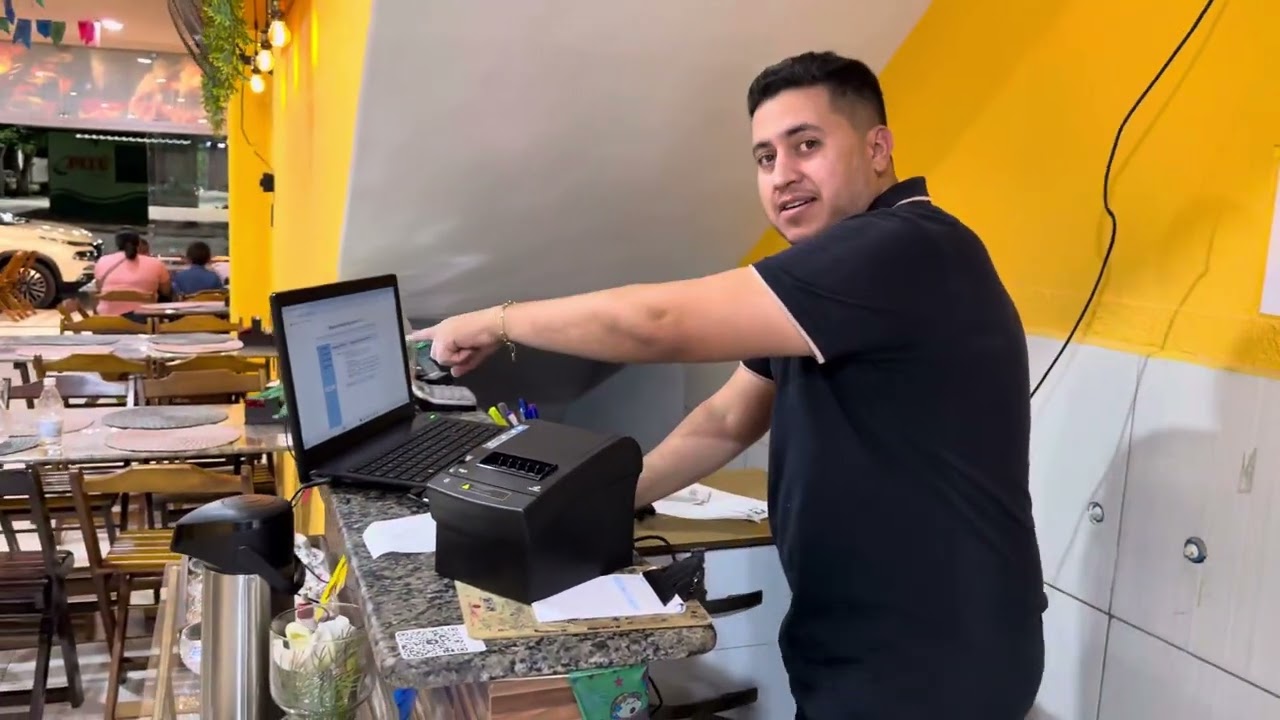 Como configurar o IP na impressora Elgin, impressora Elgin na Rede - Abrahão Computadores
