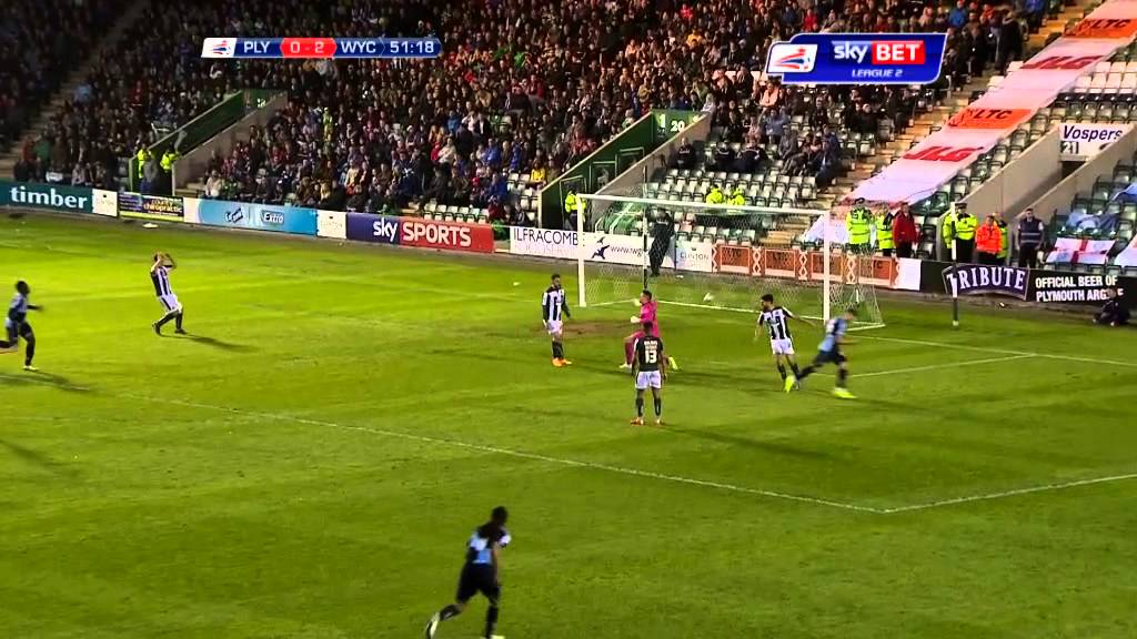 Plymouth 2-3 Wycombe - Sky Bet League 2 Season 2014-15