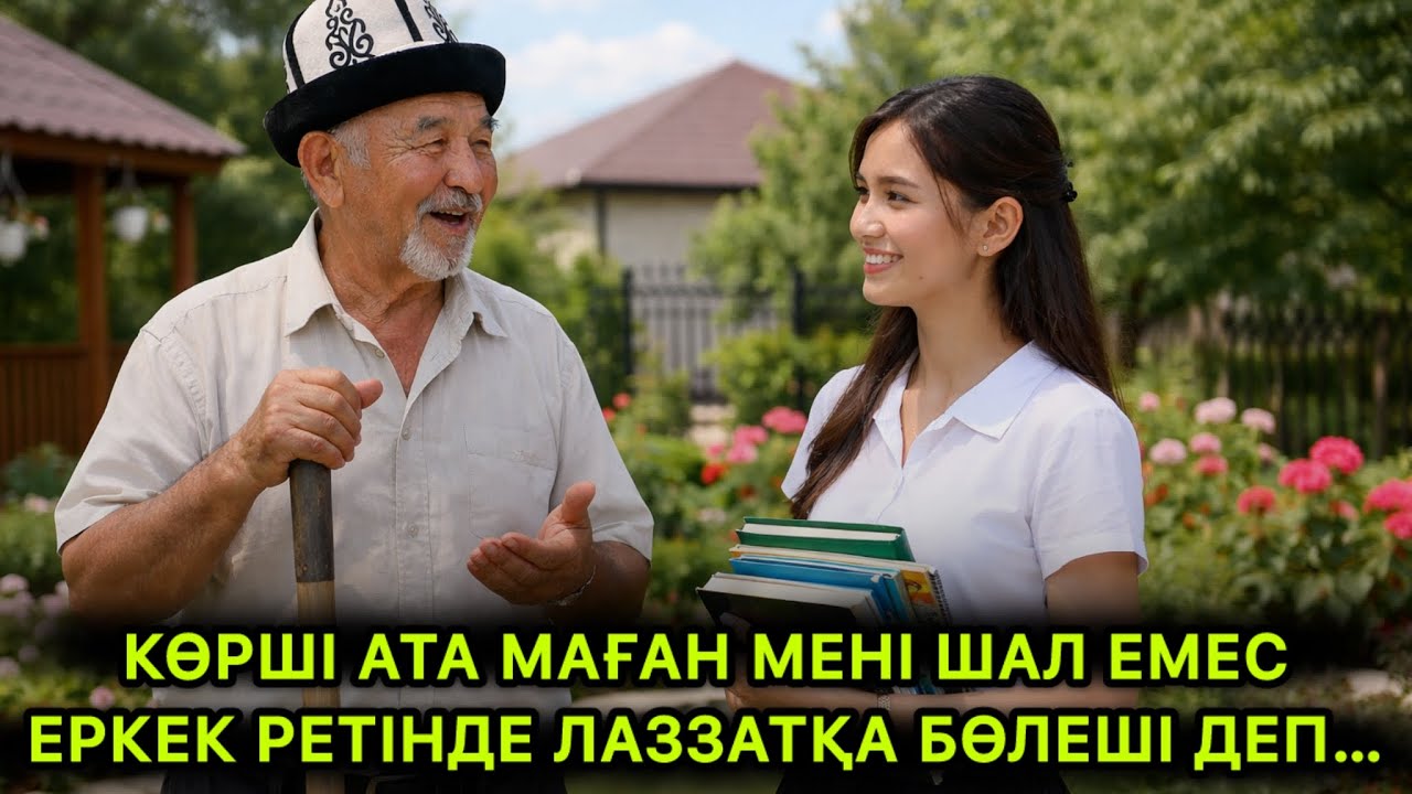 КӨРШІ АТА МАҒАН ЕРКЕК РЕТІНДЕ ҚАРАШЫ ДЕДІ. МЕНІ РИЗА ҚЫЛСАҢ МЫНА ҮЙДІ СЕНІҢ АТЫҢА ЖАЗЫП БЕРЕМІН …