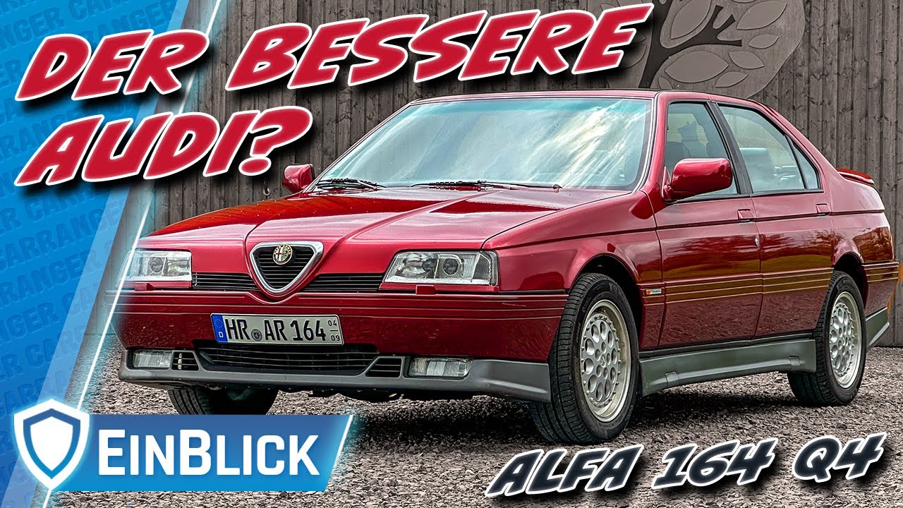 Die VERGESSENE Allrad-Limo! Alfa Romeo 164 Q4 (1994) - Wird der seltene 164 Q4 völlig unterschätzt?