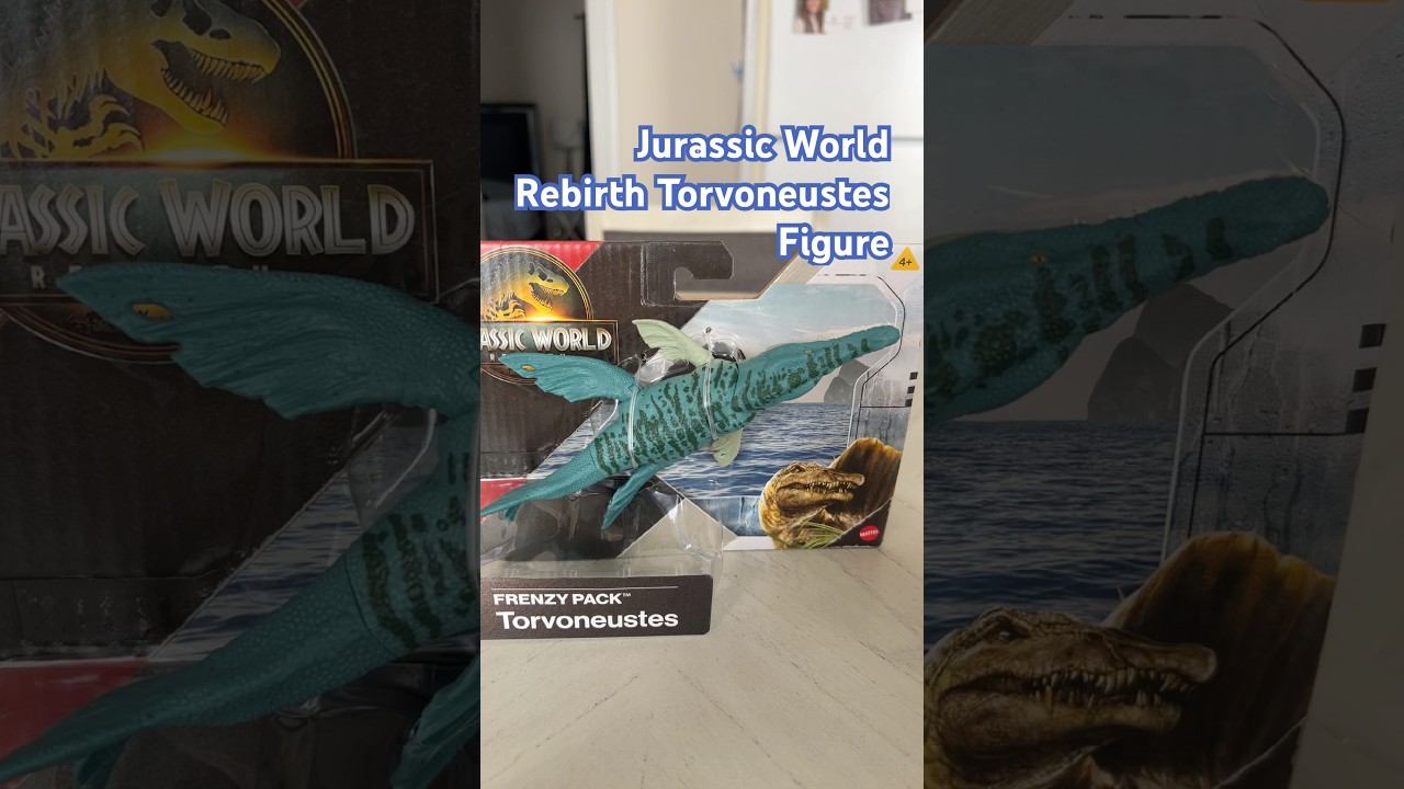 Reviewing The Jurassic World Rebirth Torvoneustes Figure