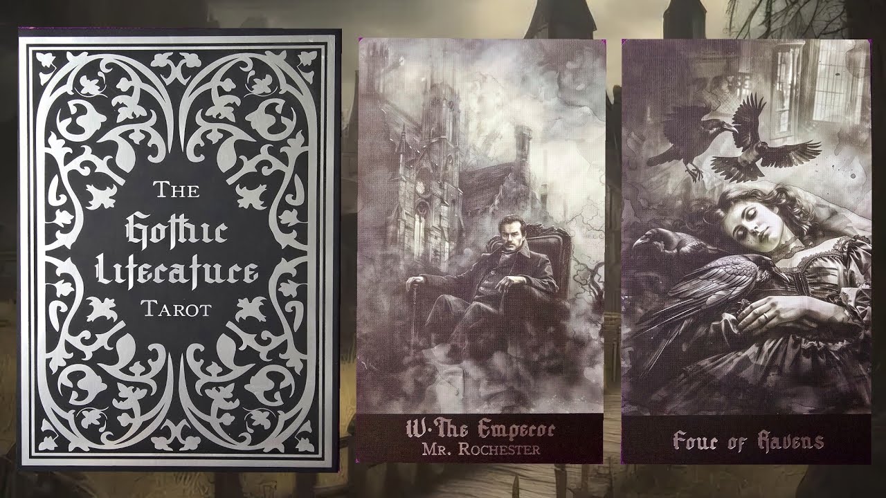 💀 Le Gothic Literature Tarot de Sirian Shadow 💀