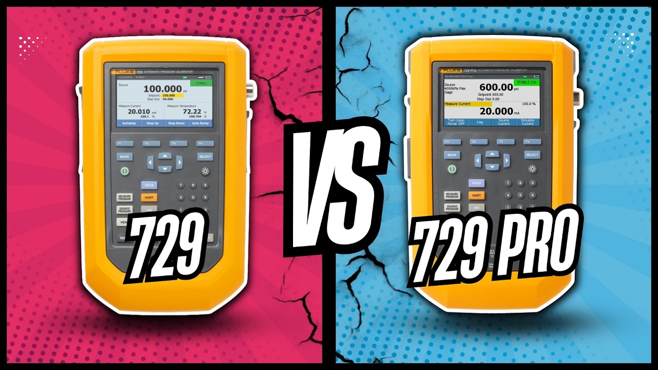 What changed? Fluke 729 vs 729 Pro