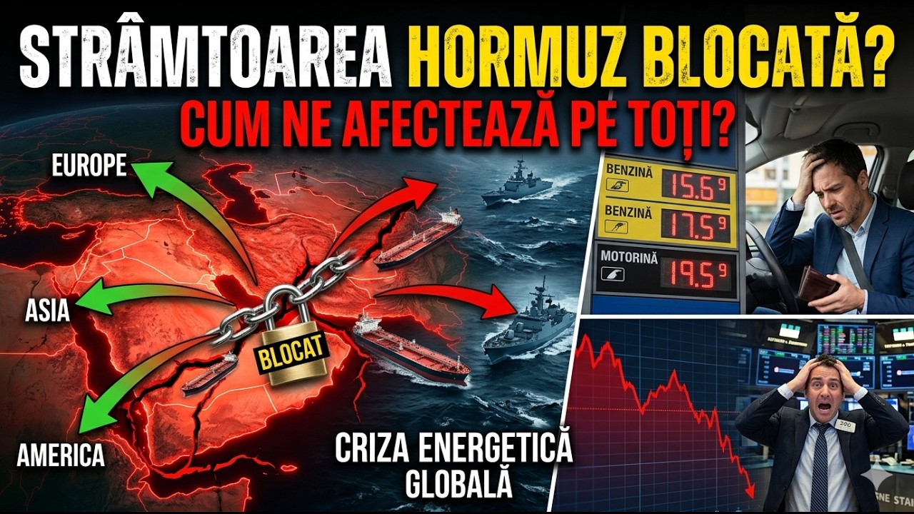 Strâmtoarea Hormuz BLOCATĂ? ⚠️ De ce acest punct poate prăbuși economia mondială