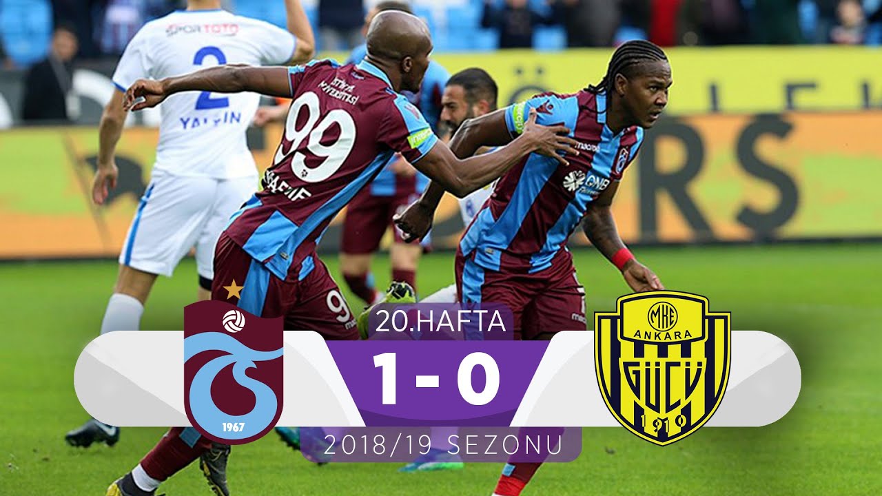 Trabzonspor (1-0) Ankaragücü | 20. Hafta - 2018/19