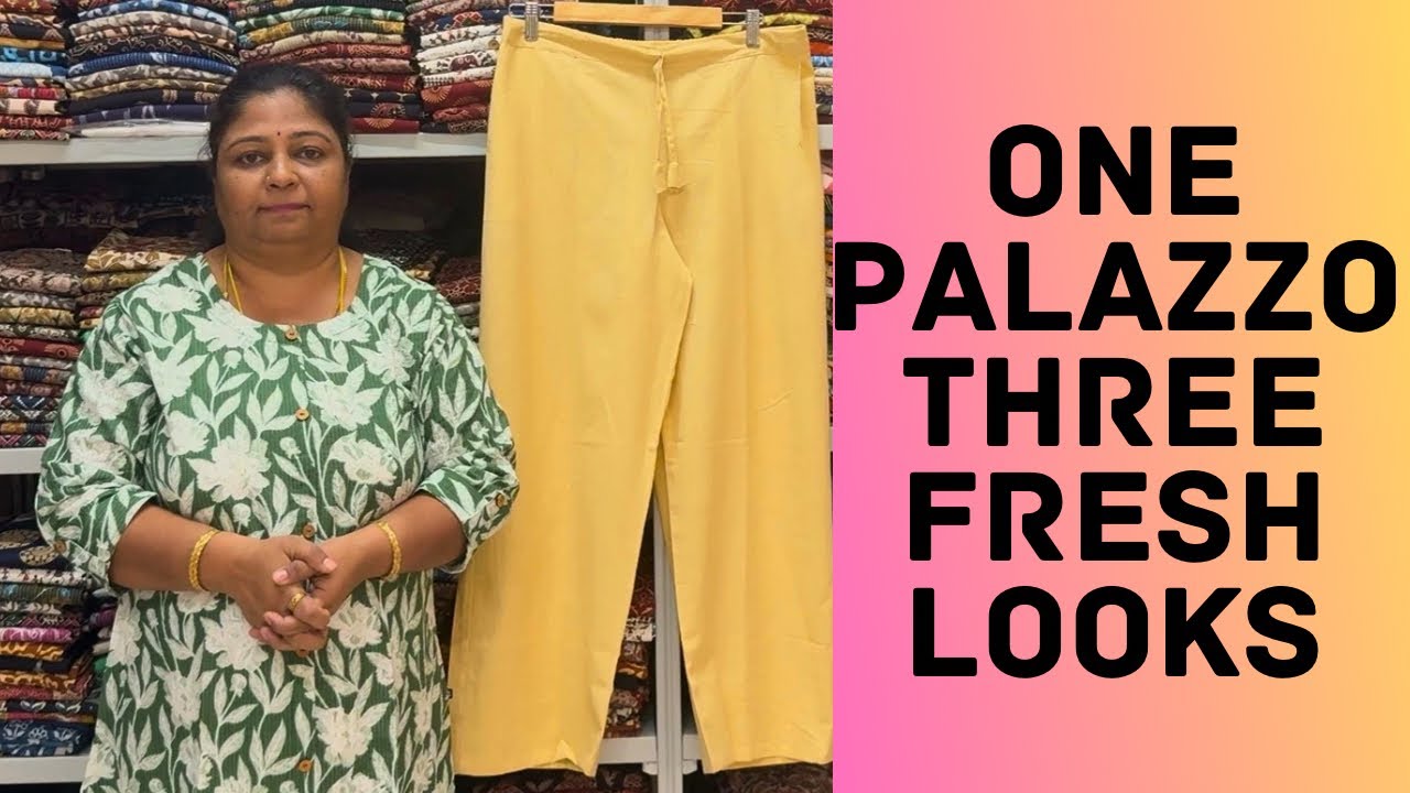 Stop wearing Palazzos The Wrong Way! 3 New Styles | Butterflies Trends Bangalore