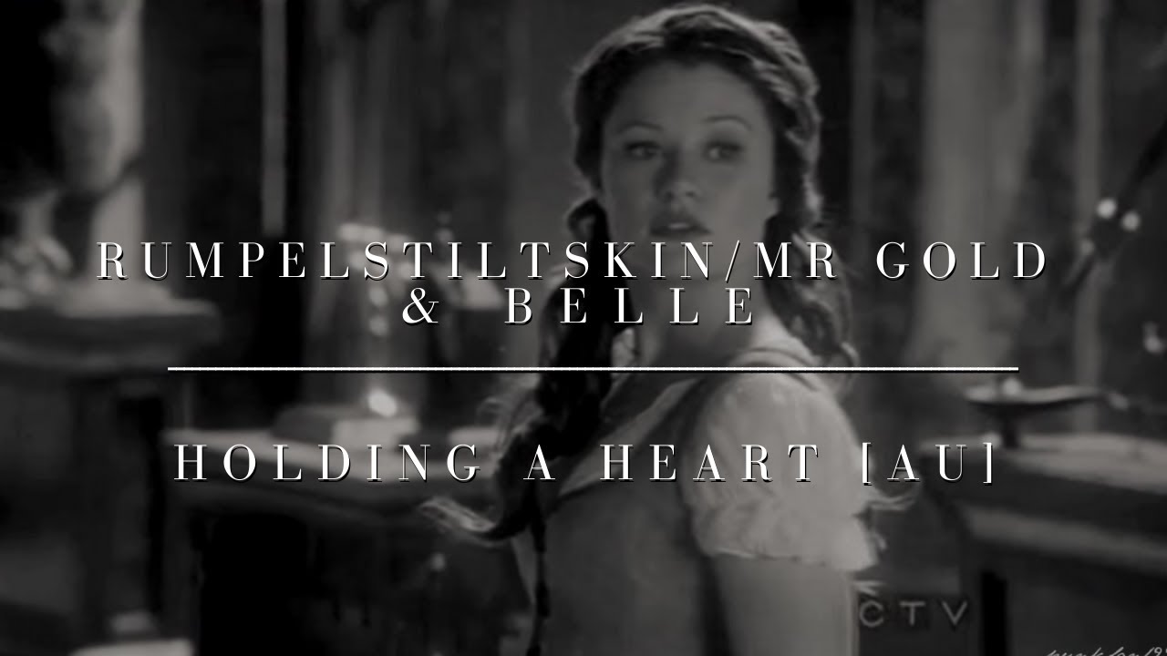 Rumpelstiltskin/Mr Gold&Belle [Holding a heart] AU