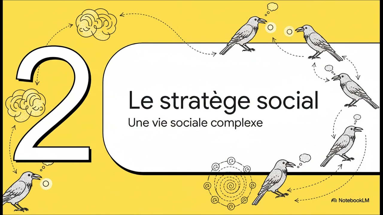 Le génie caché des corvidés