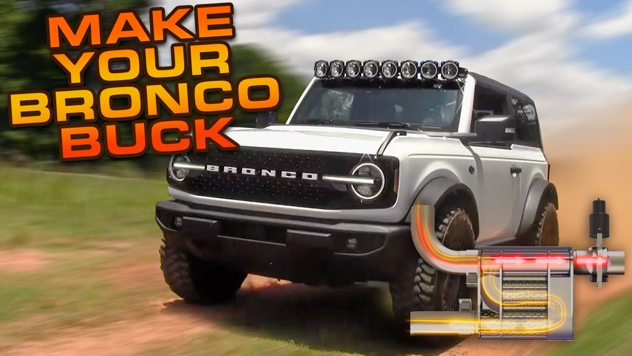 QTP Ford Bronco 2021+ Screamer Twintronic Exhaust System