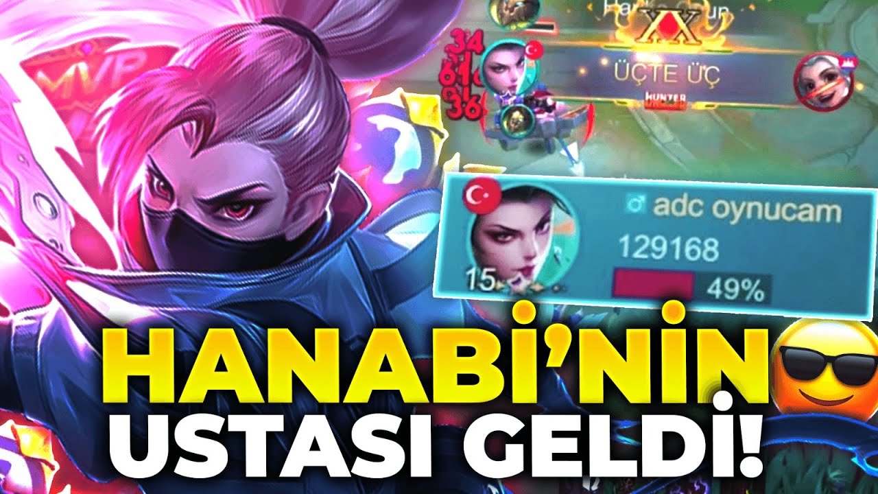 BU KEZ HANABİ BENDE !! %50 HASAR ? | Mobile Legends