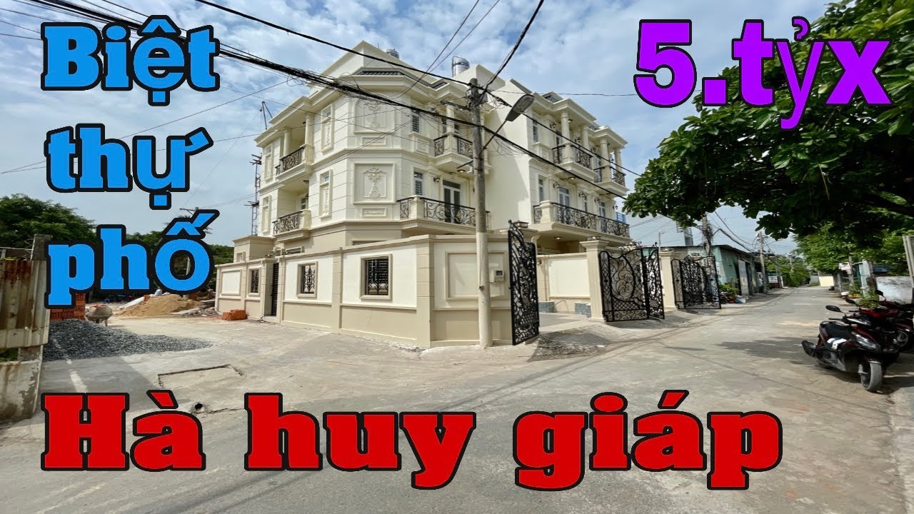 Bán nhà Quận 12 | Biệt Thự phố Góc 2 mặt tiền 7M x 16M chỉ hơn 5 tỷ sở hữu ngay |không mua đừng tiếc