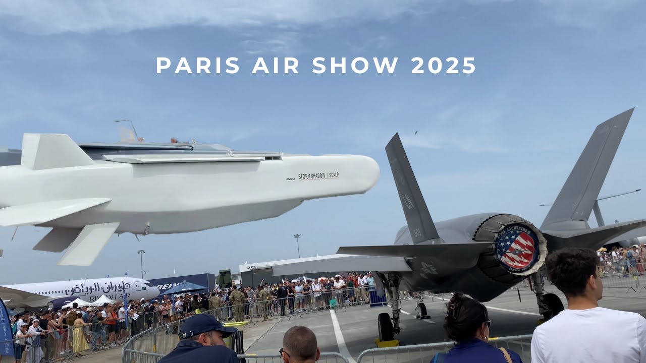Paris Air Show 2025: INSIDE the Final Day! Fighter Jets, A350, Rafale Demo 🇫🇷