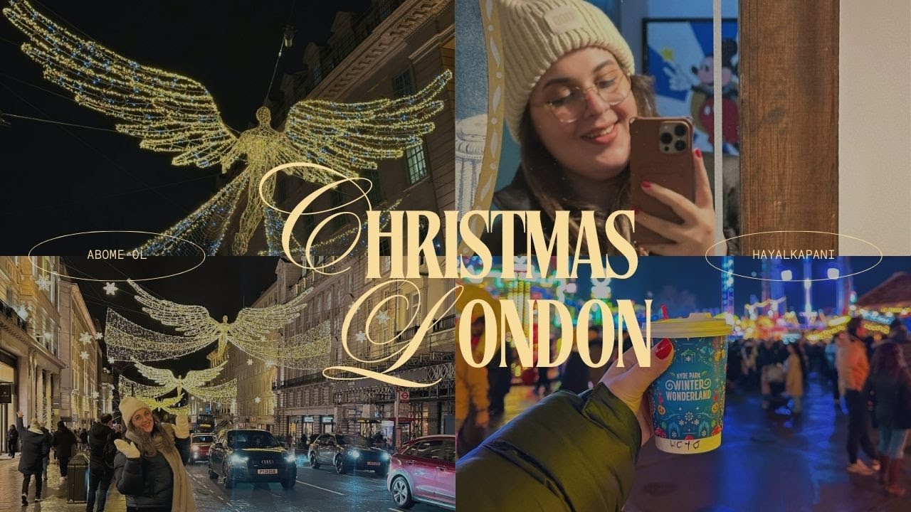 Hafta Sonu Londra Kaçamağı 🇬🇧🎄 | Christmas Market, Alışveriş & Winter Wonderland #christmas #vlogmas