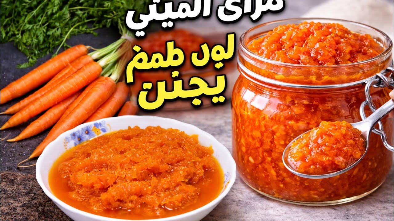 مربي الجزر بأفضل طريقه❗️بدون مواد حافظه