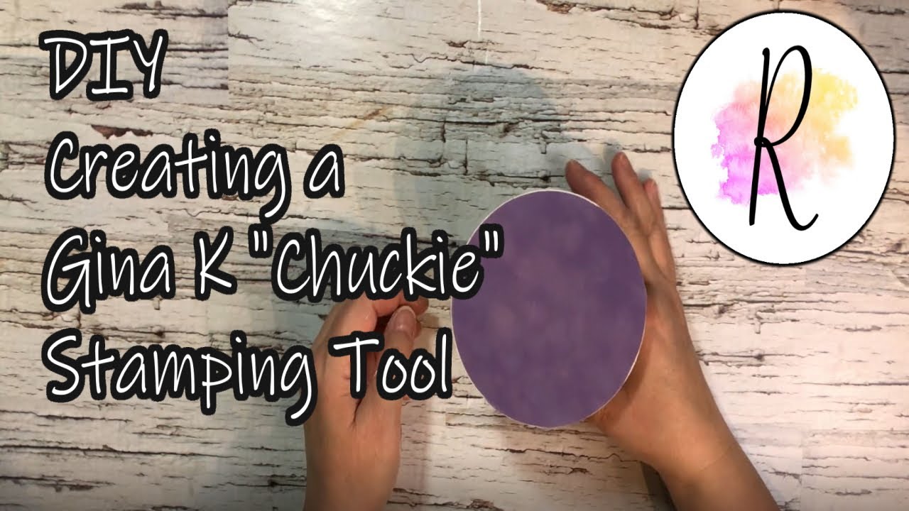 DIY | Have you seen Gina K.'s Chuckie / Barren Tool?  Here is mine - Easy to make!
