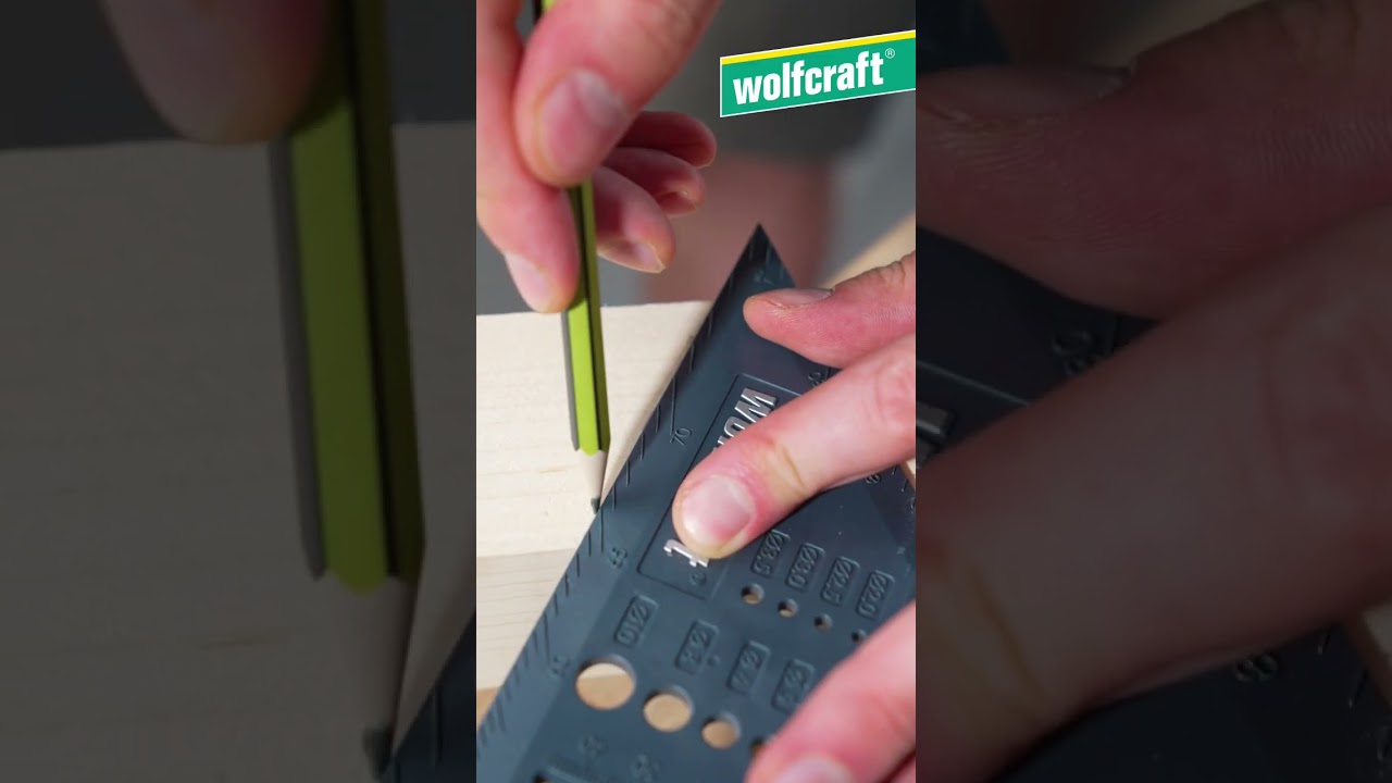 L&rsquo;&eacute;querre 3D 📐 by Wolfcraft #diy #bricolage #outillage #wolfcraft #coupe #easy #bonplan