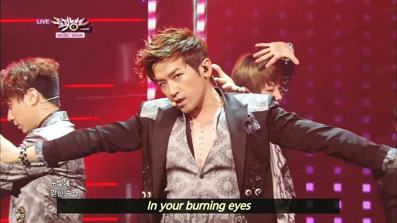 SHINHWA - This Love (2013.06.29) [Music Bank w/ Eng Lyrics]