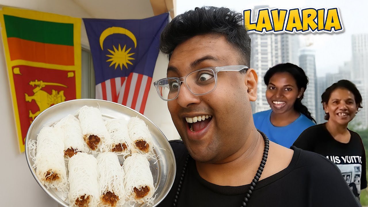Making Sri Lankan Lavaria at Home | Sweet Sri Lankan Street Food!✨