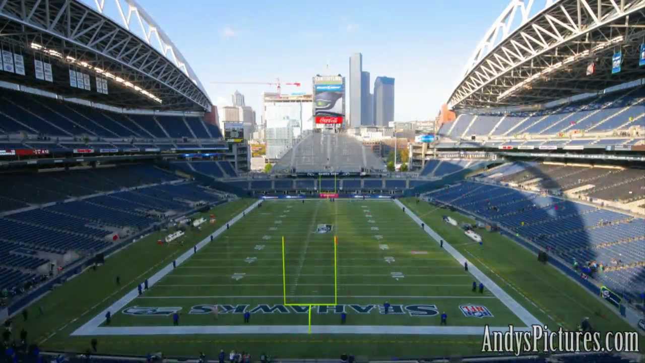 NFL Time Lapse: CenturyLink Field (End Zone)