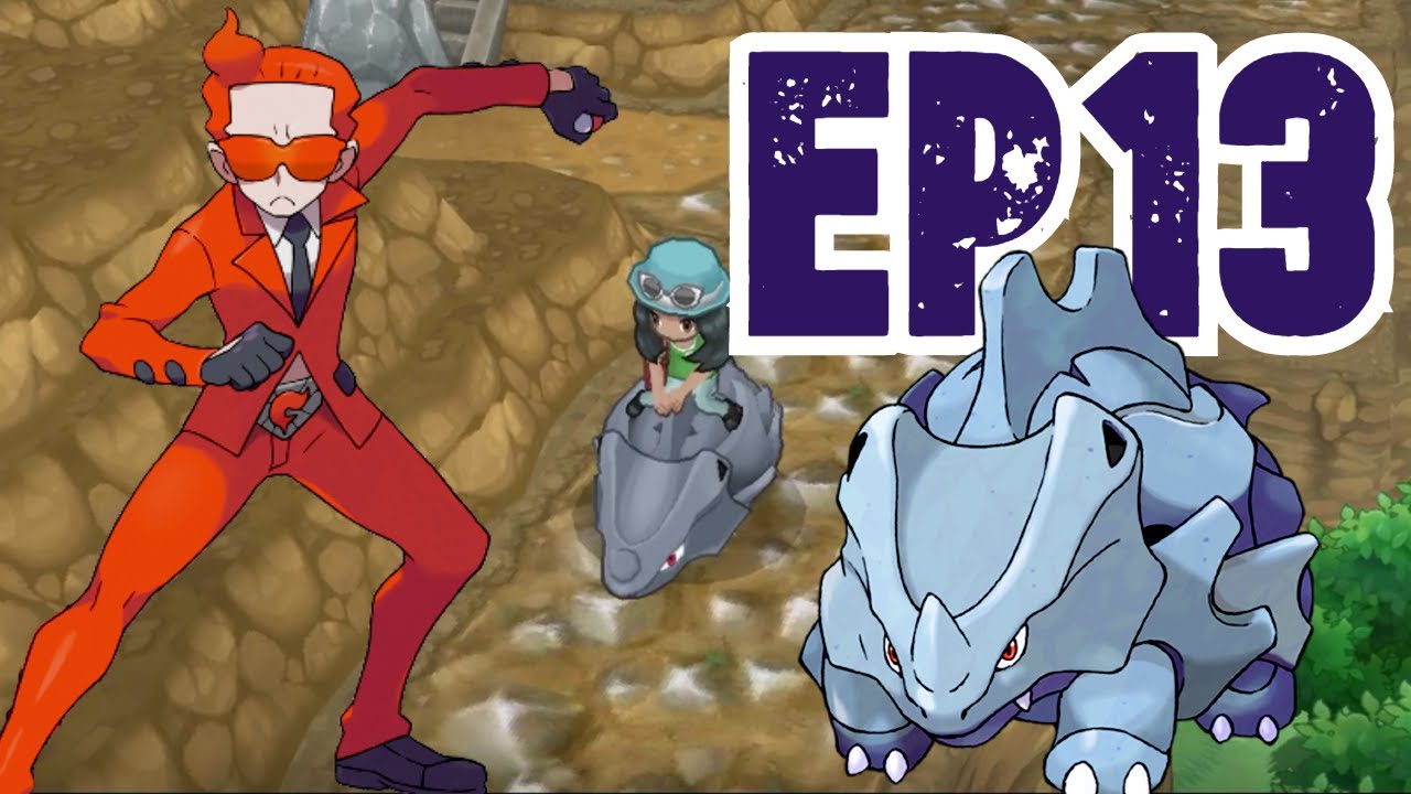 口袋妖怪 X Pok&eacute;mon X EP13 | 骑犀牛去揍闪焰队