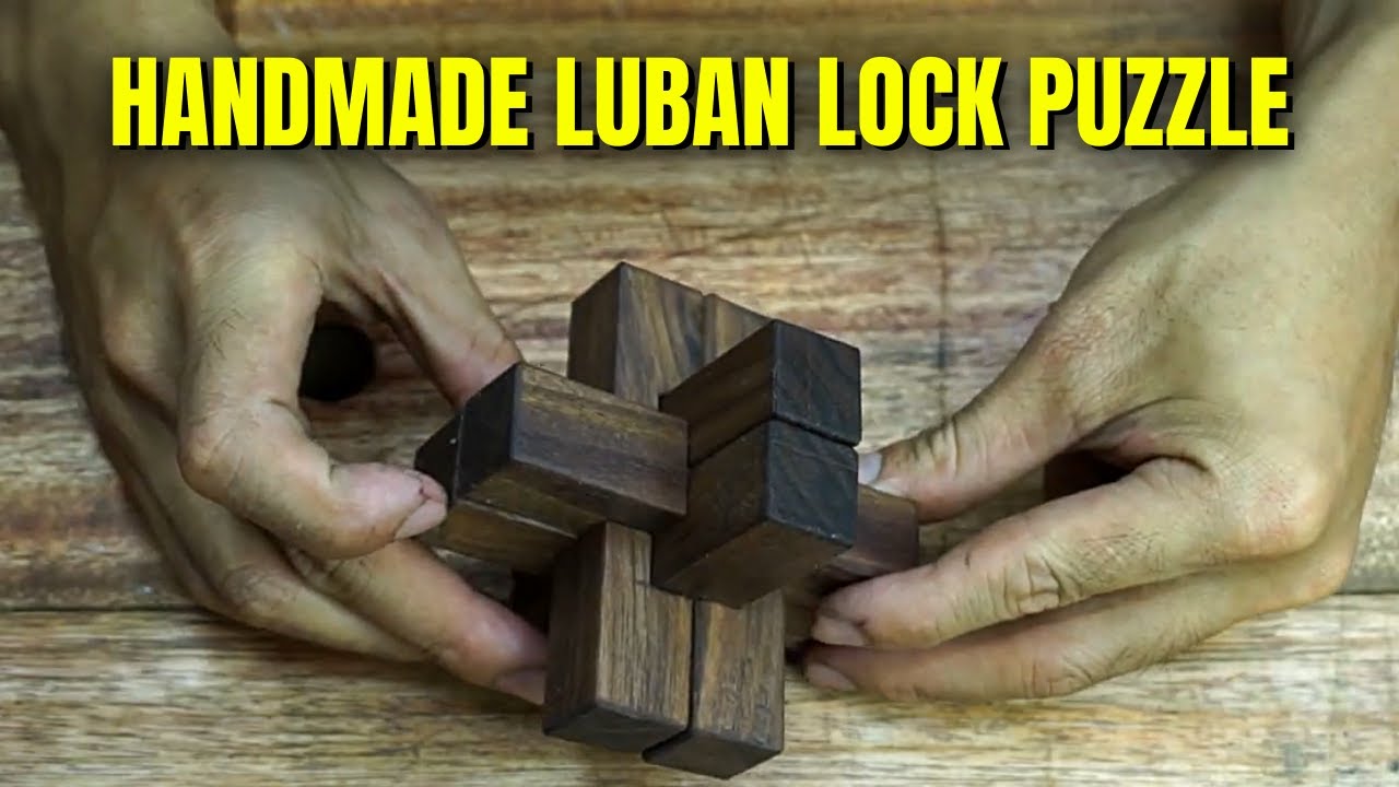 DIY Creative Woodworking (Luban Lock Puzzle) Woodworking Videos