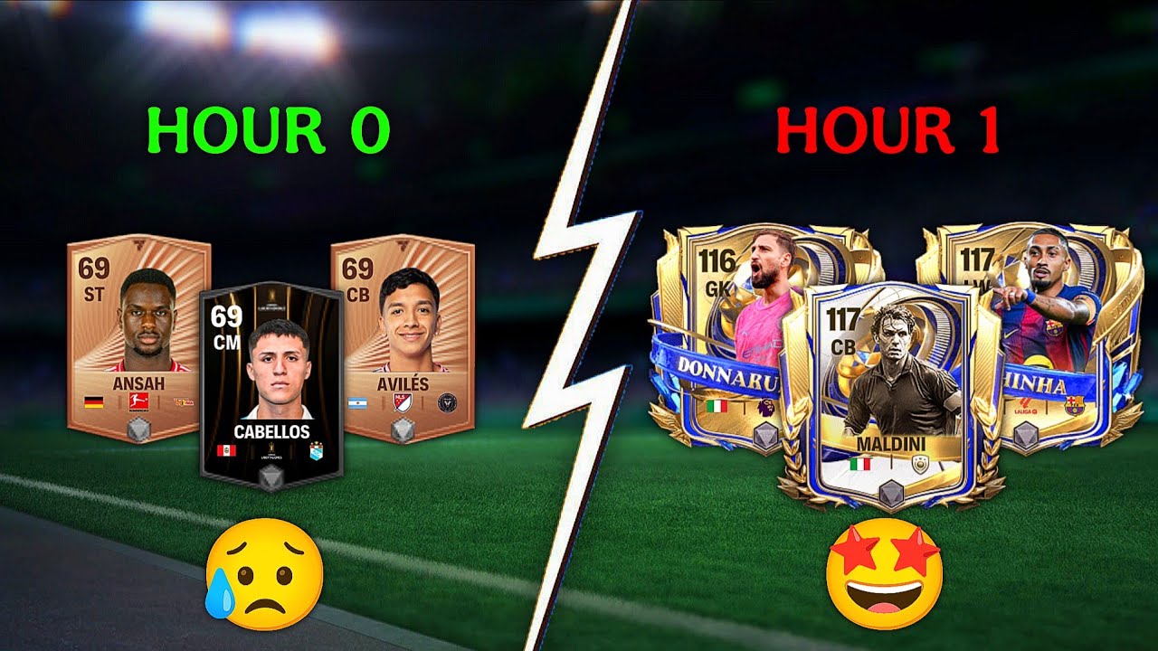 1 HOUR IN UTOTY WITH NEW ACCOUNT 😱 FC MOBILE