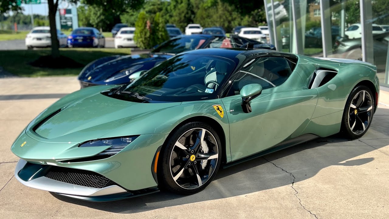 1 Of 1 Ferrari Monza SP1, Pista Pilotti & Verde Francesca SF90!