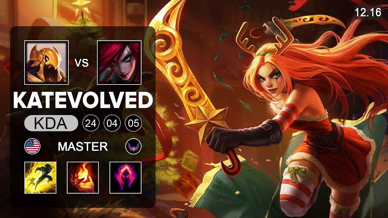 Katairina vs Azir Mid - NA Master - Patch 12.16 Season 12