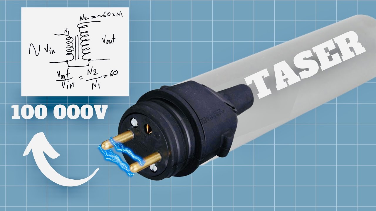 Circuit du taser révélé ! Faite le vous même !