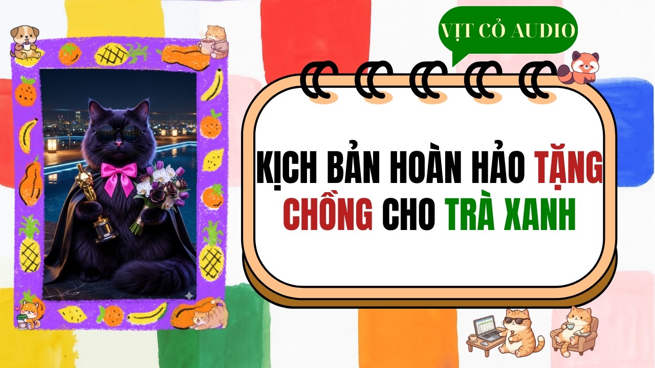 [Truyện Audio] | KỊCH BẢN HOÀN HẢO TẶNG CHỒNG CHO TRÀ XANH | Vịt Cỏ Audio