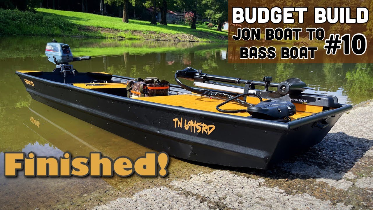 Завершено строительство лодки Jon Boat to Bass | Бюджетное строительство