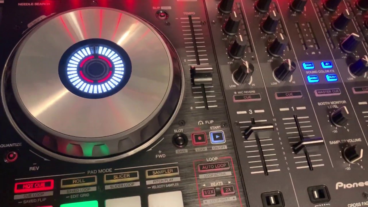 Pioneer DDJ - SX3 Adding Effects To Microphone
