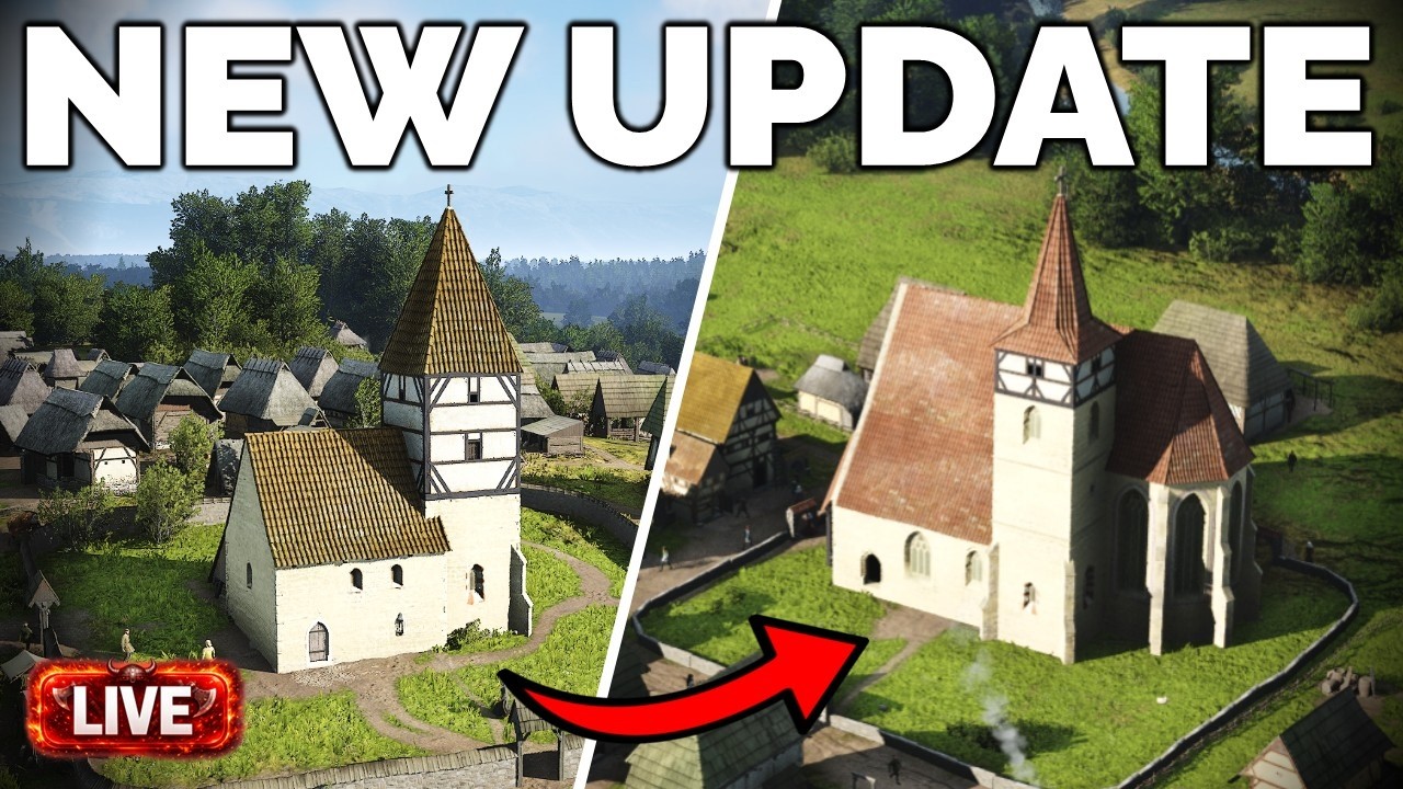 NEW MANOR LORDS UPDATE JUST DROPPED! Let's Check It Out!