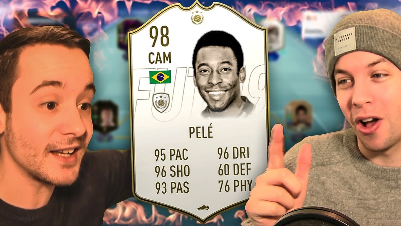 O m&oacute;j Boże, dostałem 98 punkt&oacute;w PRIME PELE!!! - OTWARCIE PACZKI ULTIMATE TEAM W FIFA 19