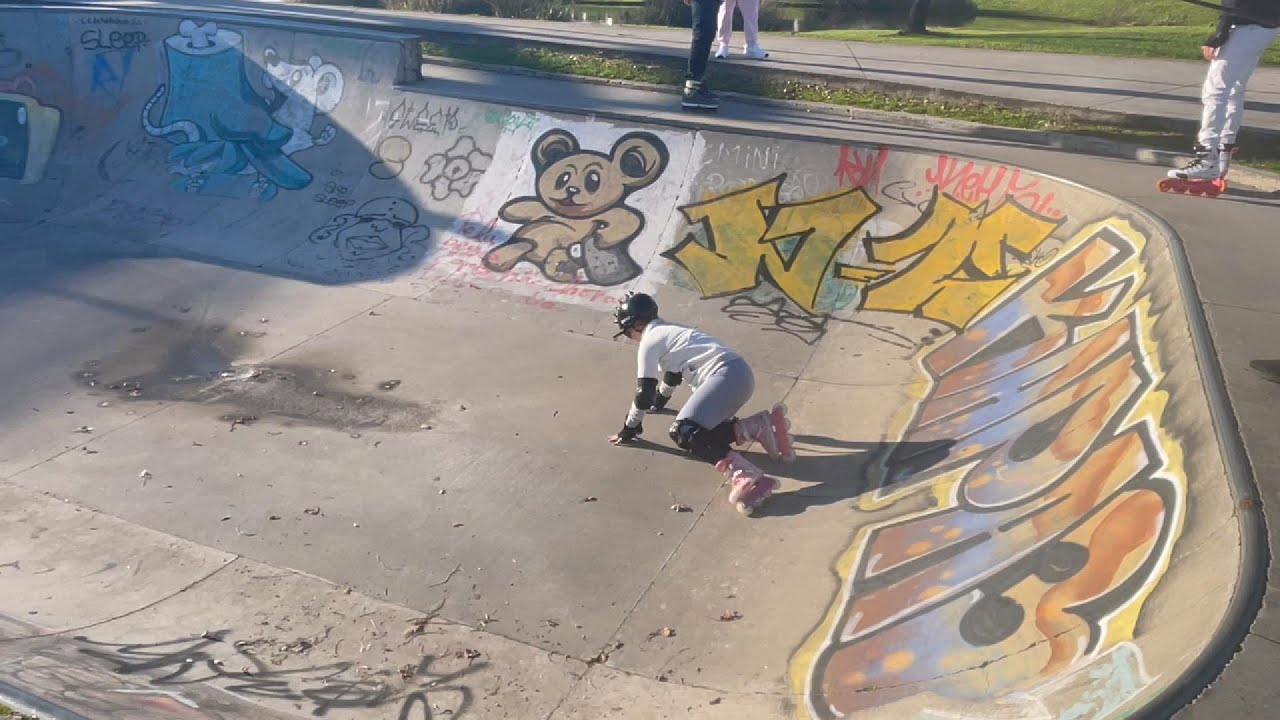 Muitos tombos nesse treino, 