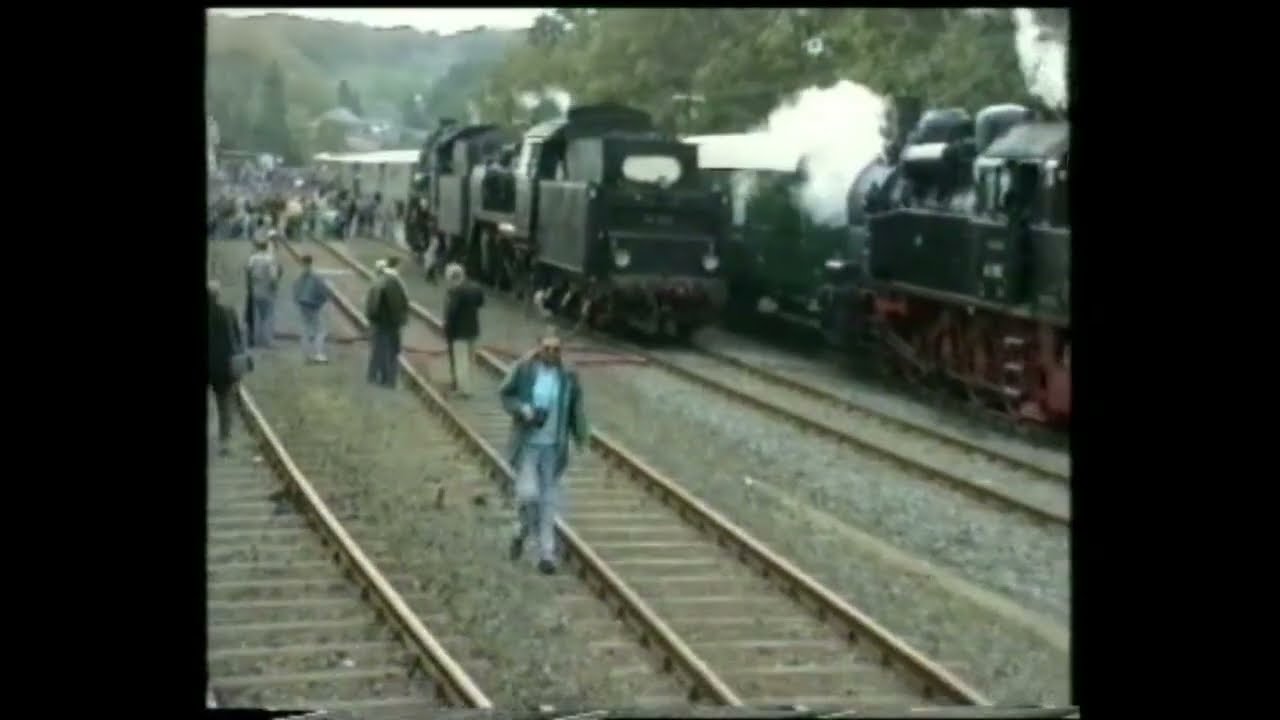 Mit 58 311, 24 009 und 94 1292 zum Dampfloktreffen in Gerolstein am 08.10.94