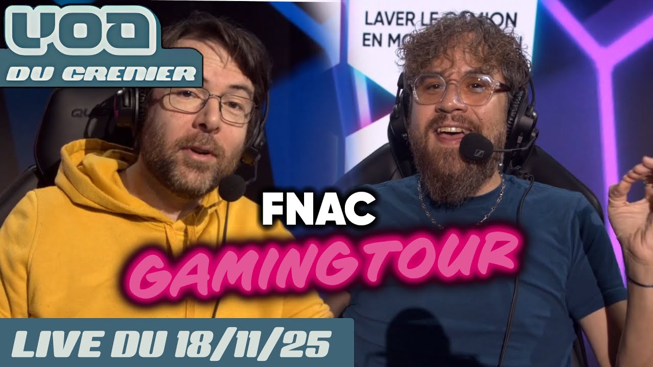 VOD - Fnac Gaming Tour vs MisterMV sur 6 jeux - 18/11/25