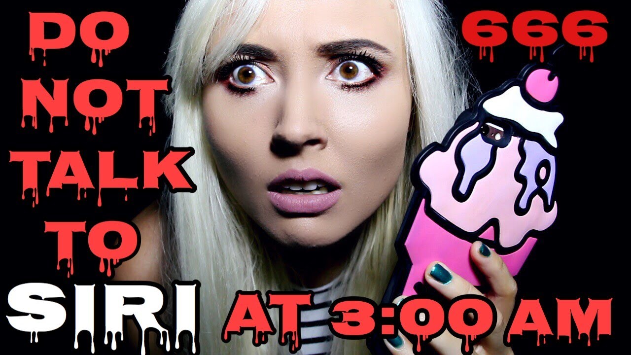 DO NOT TALK TO SIRI AT 3:00 AM! | PARANORMAL 3 AM CHALLENGE!