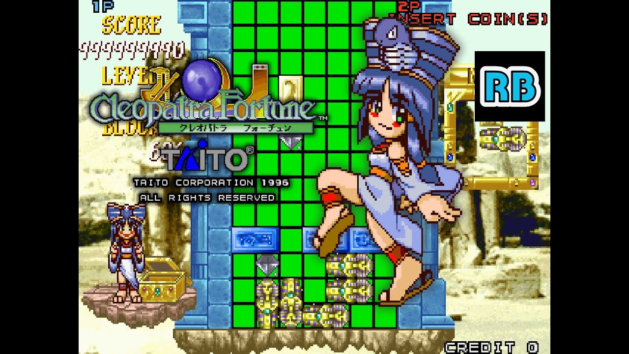 1996 [60fps] Cleopatra Fortune 999999990pts（Lv.40まで）