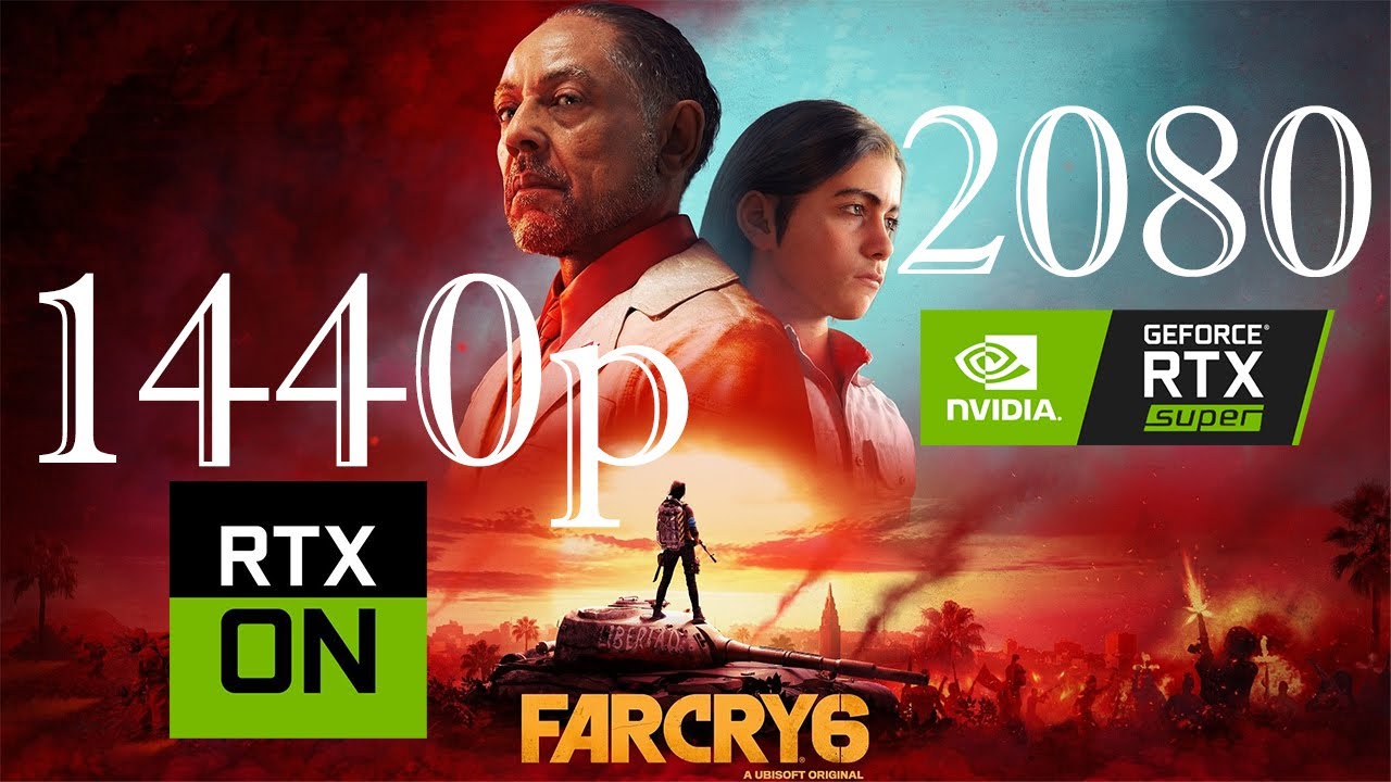Far Cry 6(PC)Max Settings RTX ON 1440p 60FPS  NVIDIA RTX 2080 Super with FPS Counter - TheDonnerGman