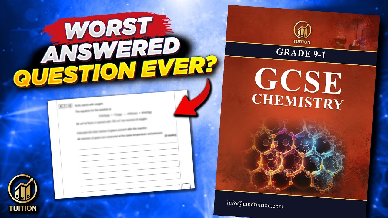 3 Hardest GCSE Chemistry Higher Questions Explained (Paper 1)