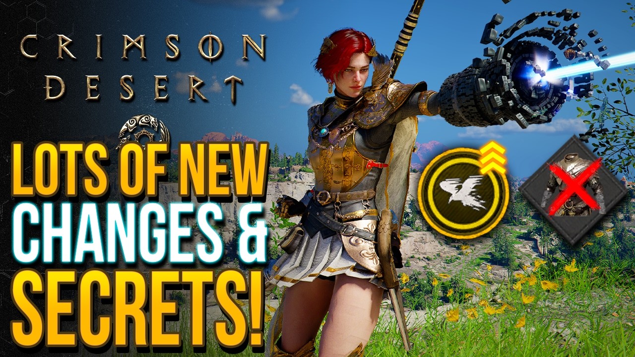 A Massive Update Just Dropped For Crimson Desert! New Abilities, Double Crit Fix & More!