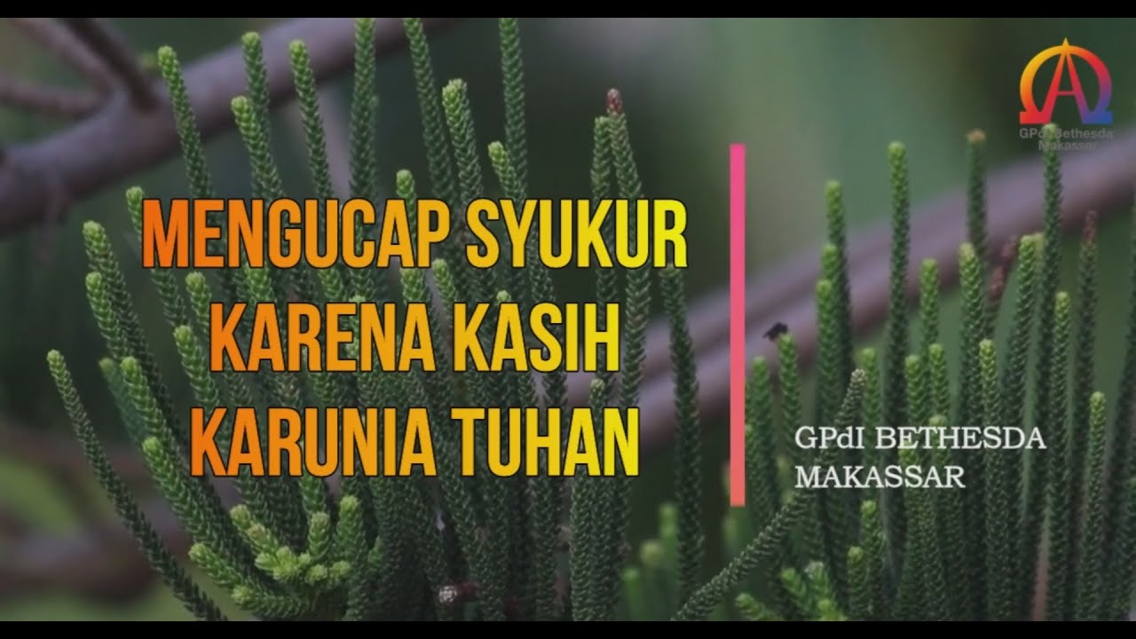 Renungan Harian, 13 Oktober 2025 | GPdI Bethesda Makassar