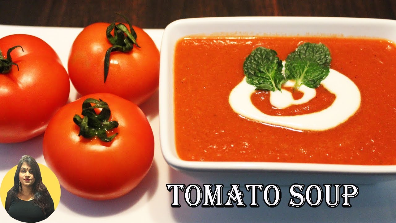 Thick Tomato Soup -Soup Maker Recipe || Cuisine With Kavita