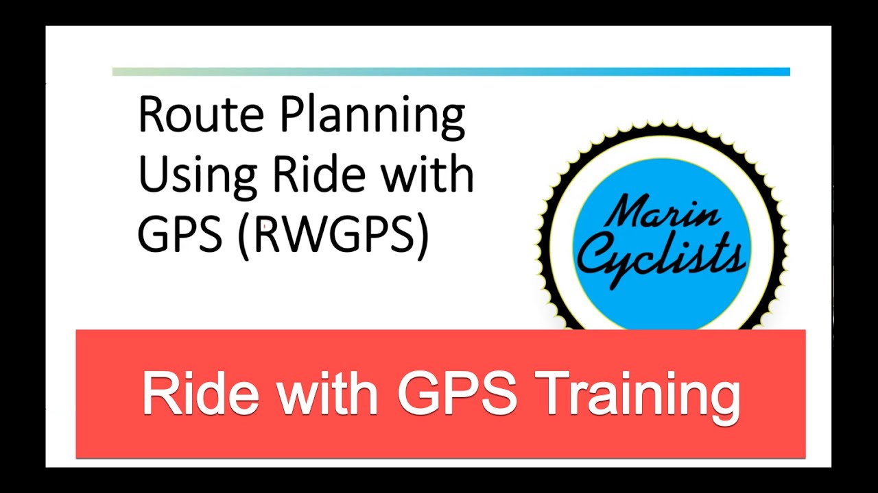 Ride with GPS Training