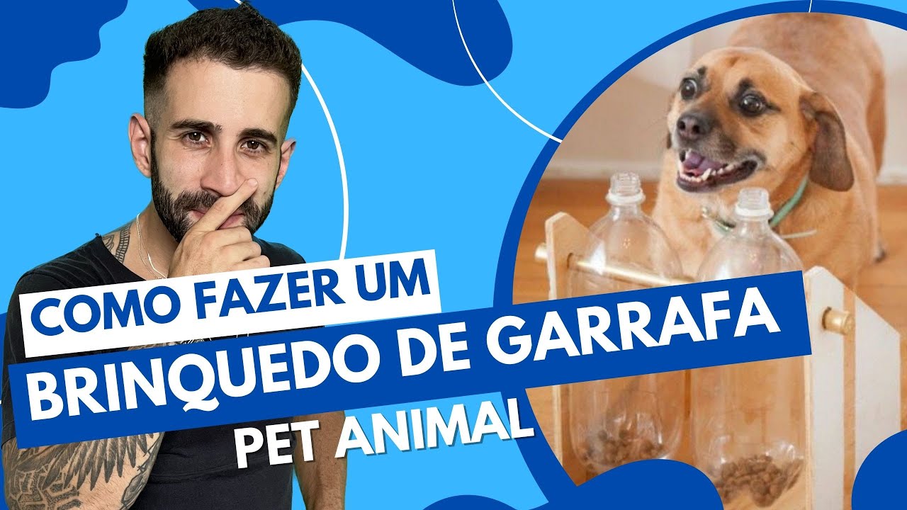 Como fazer brinquedo de garrafa pet para seu cachorro