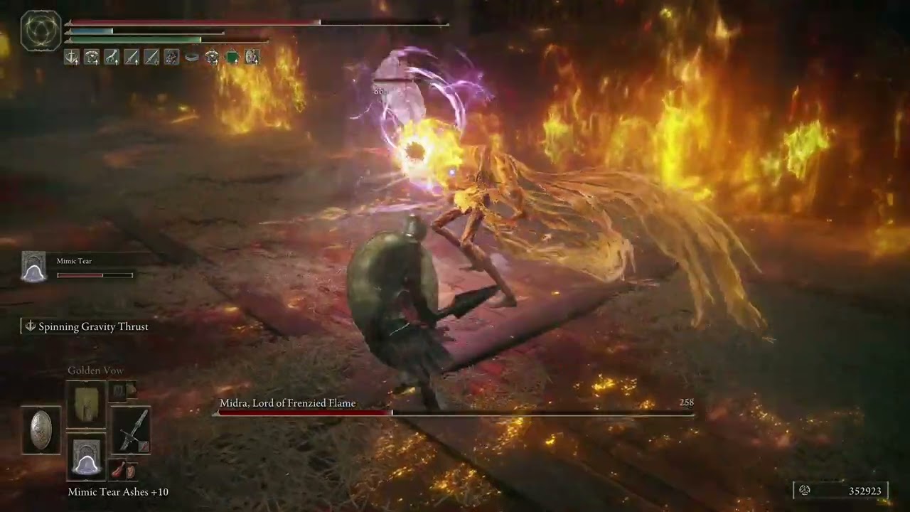 How to cheese Midra, The Lord of Frenzied Flame - Elden Ring - Shadow of the Erdtree - Playthrough