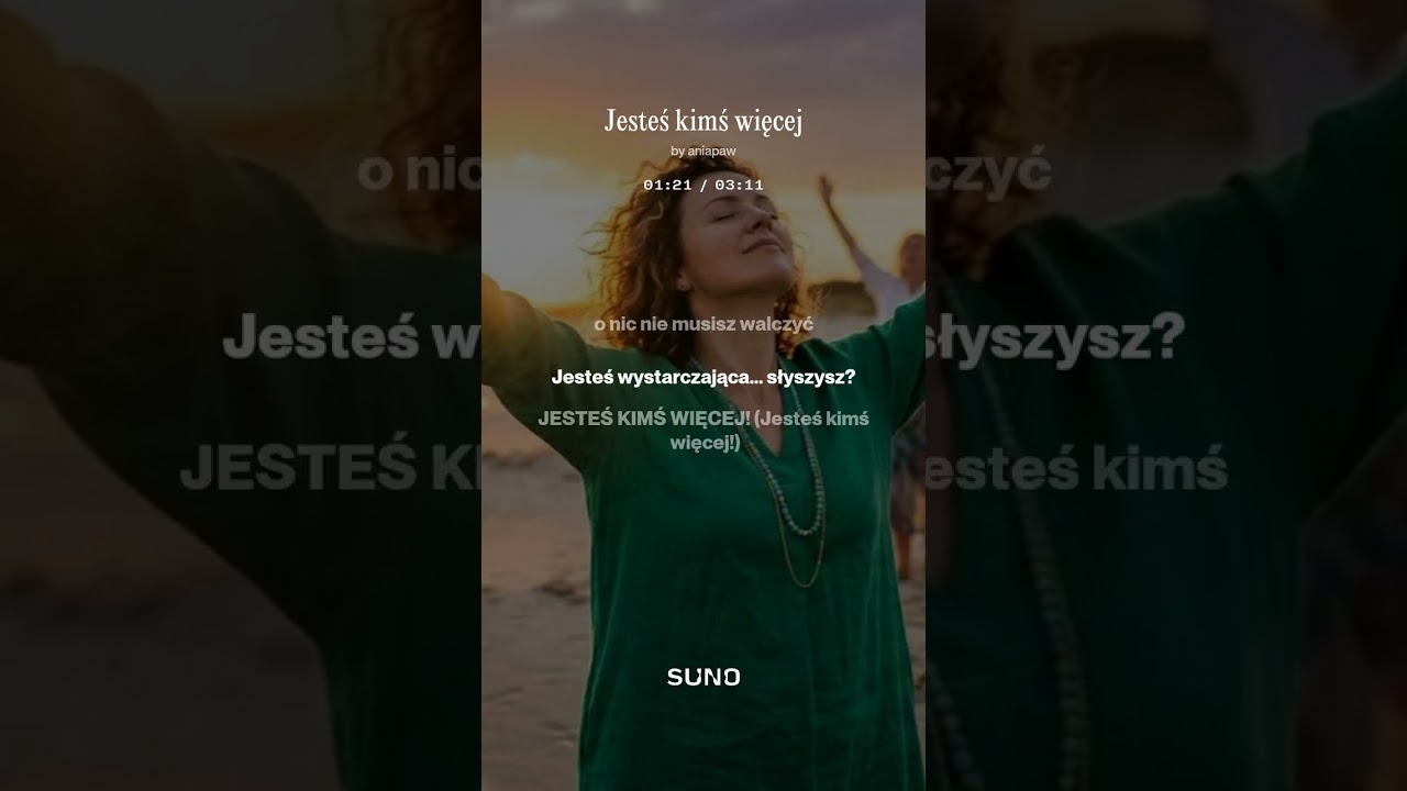 Jesteś kimś więcej. SofiaLenart 